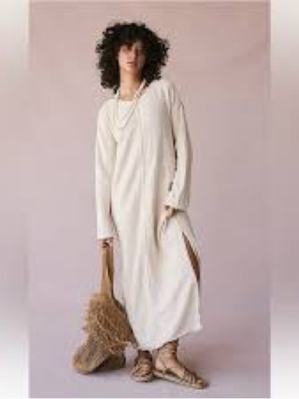 Free People FB Beach Bri Maxi Knit Sweater Dress